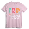 IEP I Encourage Progress Sign Language Funny Teacher T-Shirt - Special Education Gift for Men, Women, ASL Students, Autism Awareness Month Apparel