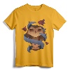 Disney Channel The Owl House Owlbert Exclusive Short Sleeve T-Shirt Small - Official Disney Merchandise with Exclusive Owl House Design
