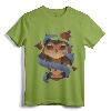 Disney Channel The Owl House Owlbert Exclusive Short Sleeve T-Shirt Small - Official Disney Merchandise with Exclusive Owl House Design
