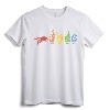 Sign Language Funny Rainbow Flag Gay LGBT Deaf ASL Mute Gift T-Shirt - LGBTQ+ Pride Apparel for Men and Women
