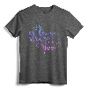 BE BRAVE BE STRONG BE YOU Positive Message Teen Girls Women T-Shirt - Inspirational Quote Empowerment Apparel for Girls
