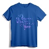 BE BRAVE BE STRONG BE YOU Positive Message Teen Girls Women T-Shirt - Inspirational Quote Empowerment Apparel for Girls