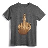 Middle Finger Offensive Gesture T-Shirt - Rebellious Festival Party Apparel for Statement Lovers