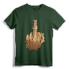 Middle Finger Offensive Gesture T-Shirt - Rebellious Festival Party Apparel for Statement Lovers