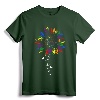 Pride T-Shirt - Love is Love Rainbow Sunflower Design for LGBTQ+ Rights Support and Pride Month 2021