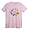 Pride T-Shirt - Love is Love Rainbow Sunflower Design for LGBTQ+ Rights Support and Pride Month 2021