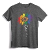 Love Sunflower Floral LGBTQ Rainbow Flag Gay Pride Ally T-Shirt - Support Equality & Love Wins Apparel for Men, Women, and Allies