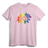 Love Sunflower Floral LGBTQ Rainbow Flag Gay Pride Ally T-Shirt - Support Equality & Love Wins Apparel for Men, Women, and Allies