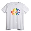 Love Sunflower Floral LGBTQ Rainbow Flag Gay Pride Ally T-Shirt - Support Equality & Love Wins Apparel for Men, Women, and Allies