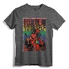 Marvel Deadpool Believe In Yourself Rainbow Poster T-Shirt - Officially Licensed Marvel Apparel for Men and Women