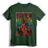 Marvel Deadpool Believe In Yourself Rainbow Poster T-Shirt - Officially Licensed Marvel Apparel for Men and Women