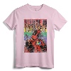 Marvel Deadpool Believe In Yourself Rainbow Poster T-Shirt - Officially Licensed Marvel Apparel for Men and Women
