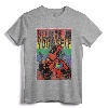 Marvel Deadpool Believe In Yourself Rainbow Poster T-Shirt - Officially Licensed Marvel Apparel for Men and Women