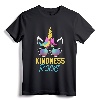 Kindness Rocks Anti-Bullying Rainbow Unicorn Sunglasses Gift T-Shirt - Peaceful Community Apparel for Teachers and Students