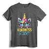Kindness Rocks Anti-Bullying Rainbow Unicorn Sunglasses Gift T-Shirt - Peaceful Community Apparel for Teachers and Students