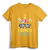 Kindness Rocks Anti-Bullying Rainbow Unicorn Sunglasses Gift T-Shirt - Peaceful Community Apparel for Teachers and Students