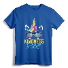 Kindness Rocks Anti-Bullying Rainbow Unicorn Sunglasses Gift T-Shirt - Peaceful Community Apparel for Teachers and Students