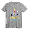 Kindness Rocks Anti-Bullying Rainbow Unicorn Sunglasses Gift T-Shirt - Peaceful Community Apparel for Teachers and Students
