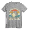 Drummer Drum Set Vintage Retro Did You Touch My Drum Set? T-Shirt - Funny Drummer Gift Idea for Percussionists