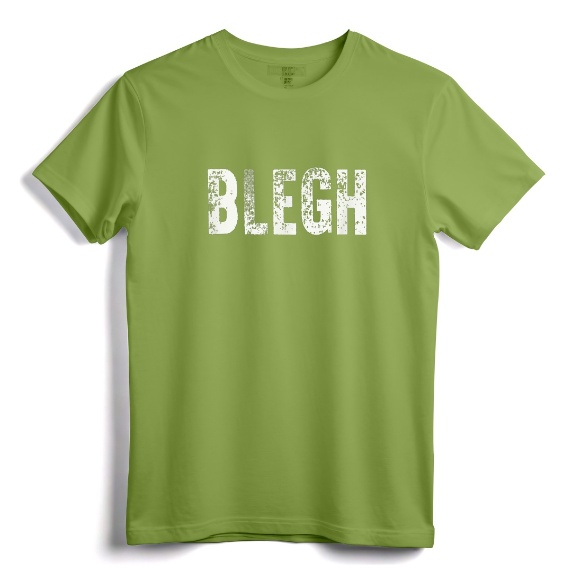 BLEGH Funny Heavy Metal Metalcore Rock Music Singer Vocalist T-Shirt - Retro Vintage Sarcastic Music Apparel for Men and Women