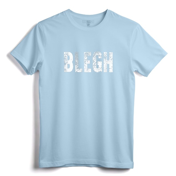 BLEGH Funny Heavy Metal Metalcore Rock Music Singer Vocalist T-Shirt - Retro Vintage Sarcastic Music Apparel for Men and Women