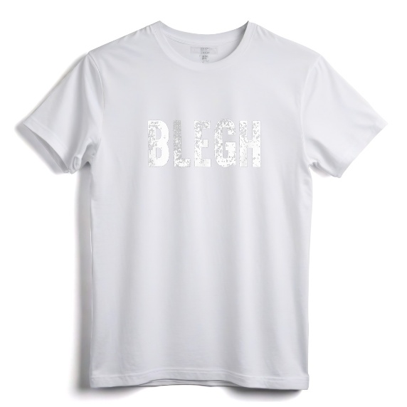BLEGH Funny Heavy Metal Metalcore Rock Music Singer Vocalist T-Shirt - Retro Vintage Sarcastic Music Apparel for Men and Women