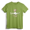 Hit Like a Girl Drummer T-Shirt - Funny Drumming Apparel for Women, Perfect Gift for Female Drummers