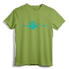 Heartbeat Drums T-Shirt for Drummer - Cool Musician Gift Tee for Men, Women, and Kids