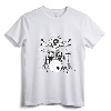 Drumming Gift Drum Da Vinci Vitruvian Man Drummer T-Shirt - Unique Design for Drum Players, Music Teachers, and Percussionists