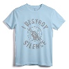 Funny Drummer I Destroy Silence Drums Drumming Gift T-Shirt - Unique Drummer Humor Apparel for Men and Women