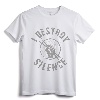 Funny Drummer I Destroy Silence Drums Drumming Gift T-Shirt - Unique Drummer Humor Apparel for Men and Women