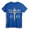 Drummer Drumming Drums Percussion I Jesus Christian Church T-Shirt - Funny Drummer Saying Tee for Men, Women, and Kids in Bandmates