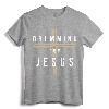 Drummer Drumming Drums Percussion I Jesus Christian Church T-Shirt - Funny Drummer Saying Tee for Men, Women, and Kids in Bandmates