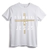 Drummer Drumming Drums Percussion I Jesus Christian Church T-Shirt - Funny Drummer Saying Tee for Men, Women, and Kids in Bandmates