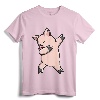 Dabbing Piggy Youth T-Shirt Piglet Costume Kids - Funny Pig Lover Gift Idea for Boys and Girls
