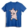 Dabbing Piggy Youth T-Shirt Piglet Costume Kids - Funny Pig Lover Gift Idea for Boys and Girls