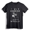 I'm A Drummer Created to Worship Christian Drummer T-Shirt - Faith-based Tee for Drum Players and Musicians