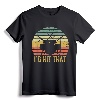Vintage Drums Funny Percussion Lover Retro Drummer Gift T-Shirt - I'd Hit That Drummer Musician Tee for Men and Women