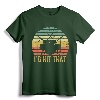 Vintage Drums Funny Percussion Lover Retro Drummer Gift T-Shirt - I'd Hit That Drummer Musician Tee for Men and Women