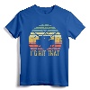 Vintage Drums Funny Percussion Lover Retro Drummer Gift T-Shirt - I'd Hit That Drummer Musician Tee for Men and Women