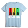Rockstar Kids Tshirt Vintage Guitar Tshirt - Retro Music Costume for Young Musicians and Rock n Roll Enthusiasts