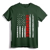 DRUMMER Vintage American Flag USA Drumming T-Shirt - Patriotic Drummer Tee for Family Matching Outfit - Great Gift Idea for Special Occasions