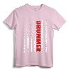 DRUMMER Vintage American Flag USA Drumming T-Shirt - Patriotic Drummer Tee for Family Matching Outfit - Great Gift Idea for Special Occasions