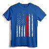 DRUMMER Vintage American Flag USA Drumming T-Shirt - Patriotic Drummer Tee for Family Matching Outfit - Great Gift Idea for Special Occasions