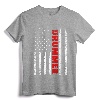 DRUMMER Vintage American Flag USA Drumming T-Shirt - Patriotic Drummer Tee for Family Matching Outfit - Great Gift Idea for Special Occasions