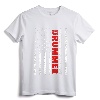 DRUMMER Vintage American Flag USA Drumming T-Shirt - Patriotic Drummer Tee for Family Matching Outfit - Great Gift Idea for Special Occasions