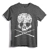 Death Drummer Metal Vintage Drum Set Drumsticks Gift T-Shirt - Stylish Tee for Drummers and Music Lovers