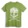 Death Drummer Metal Vintage Drum Set Drumsticks Gift T-Shirt - Stylish Tee for Drummers and Music Lovers