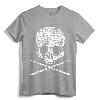 Death Drummer Metal Vintage Drum Set Drumsticks Gift T-Shirt - Stylish Tee for Drummers and Music Lovers