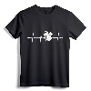 Drums Heartbeat Long Sleeve Shirt For Drummers - Percussionist Passion Apparel, Great Gift Idea!